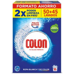 Detergente Polvo Colon 95 Lavados