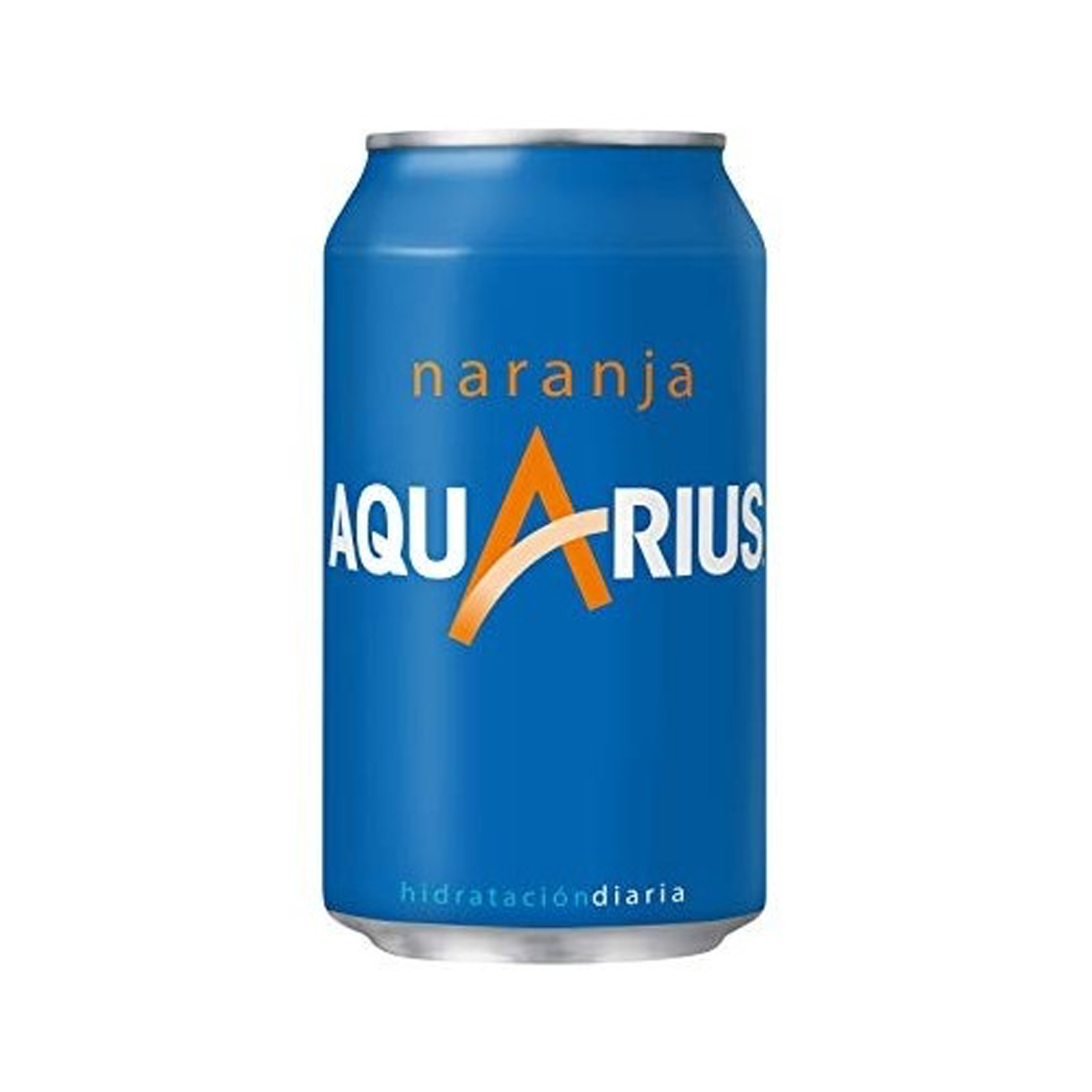 AQUARIUS NARANJA 330 ML. 24 UNIDADES.