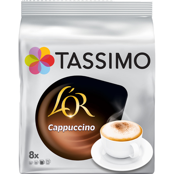 CAFÉ TASSIMO CAPUCHINO 8 CAPSULAS