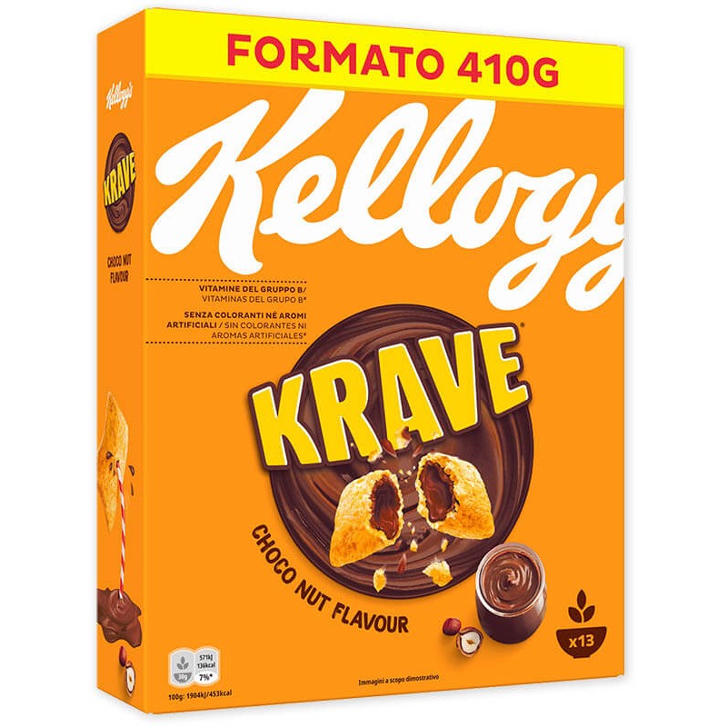 KELLOGG'S KRAVE 410 GR