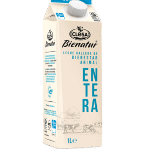 LECHE CLESA ENTERA 1 LT. PACK 6 UNIDADES.