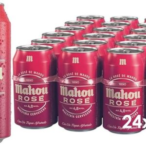 Mahou Rosé Pack de latas 24x33cl.