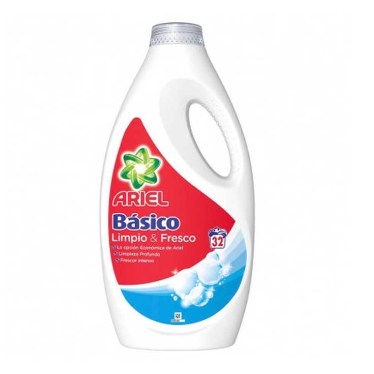 Detergente líquido ARIEL Básico 32 lavados