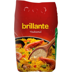 Arroz largo vaporizado Brillante 2 kg