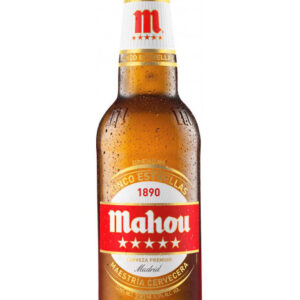 Cerveza Mahou 5 Estrellas 25 cl (Pack 24 und)