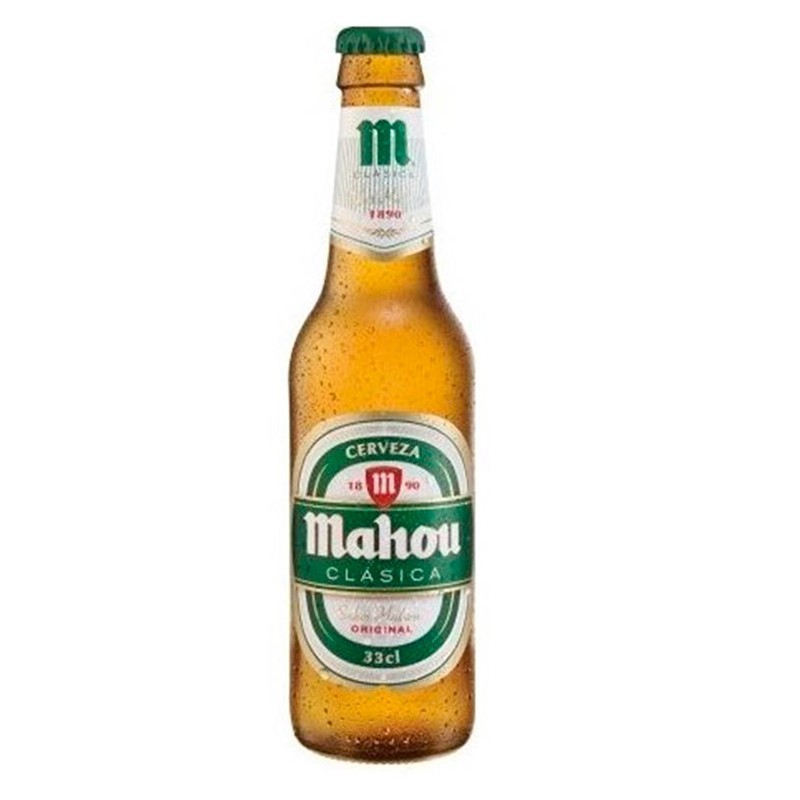 Cerveza Mahou Clásica 25 cl (Pack 24 und)