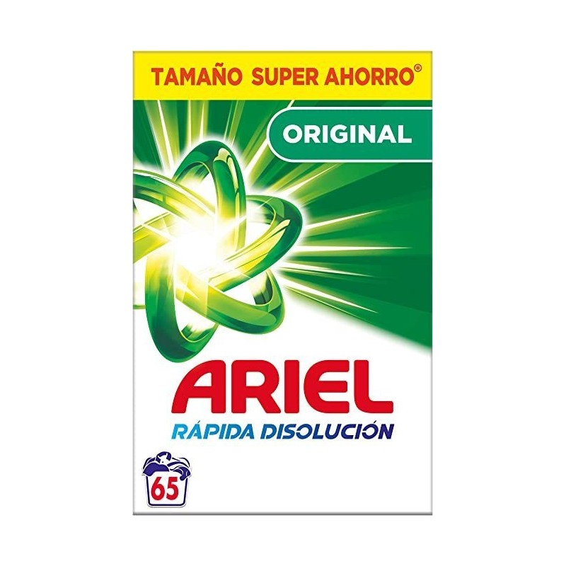 Ariel detergente original 65 Lavados