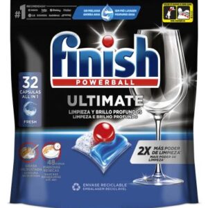Finish Lavavajillas Ultimate All in 1 - 32 capsulas