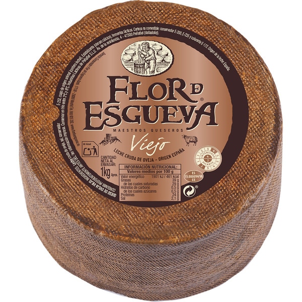 QUESO VIEJO DE OVEJA FLOR DE ESQUEVA 400gr