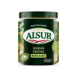 Habas Fritas Mini Baby Alsur Lata 420 gr Extra