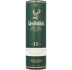 WHISKY MALTA GLENFIDICH 12 AÑOS 70 CL