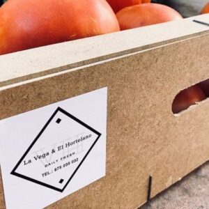 Lote semanal de verduras y hortalizadas de la huerta