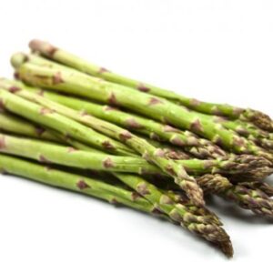 Manojo de espárragos verdes