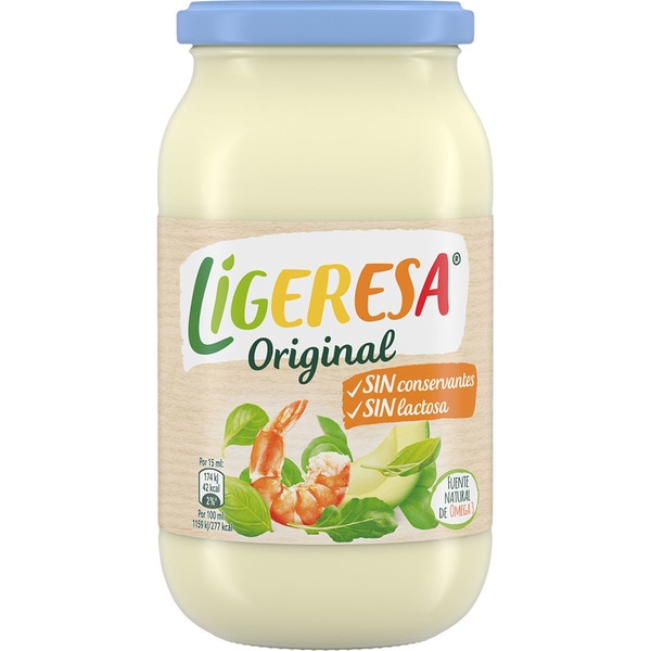 Ligeresa mayonesa frasco 425 ml