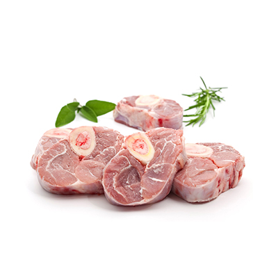 Raciones Ossobuco Ternera Blanca 4 und Bandeja 1kg aprox.