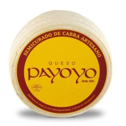 Queso Payoyo Semicurado Cabra 400g aprox