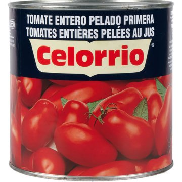 Tomate Entero Pelado Celorrio 480 gr.