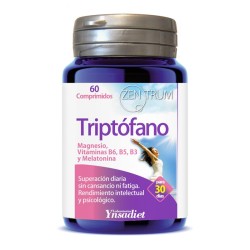 Triptófano + Melatonina (60 comprimidos)