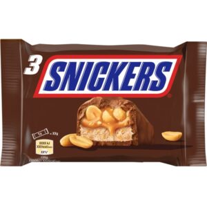 CHOCOLATE SNICKERS PACK 3 UNID