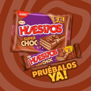HUESITOS SUPER CHOC 5 UNID 230 GRS