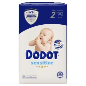 PAÑAL DODOT SENSITIVE 58 UNID TALLA 2