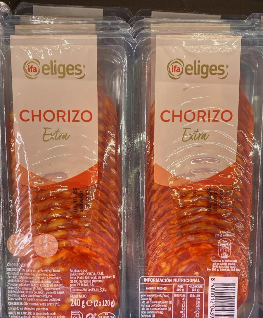 Chorizo Vela Extra Eliges 240g