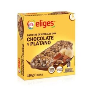 Barritas de Cereales con Chocolate y Platano  150gr