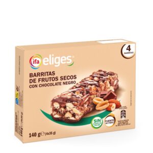 Barritas de Frutos Secos con Chocolate Negro Eliges P4