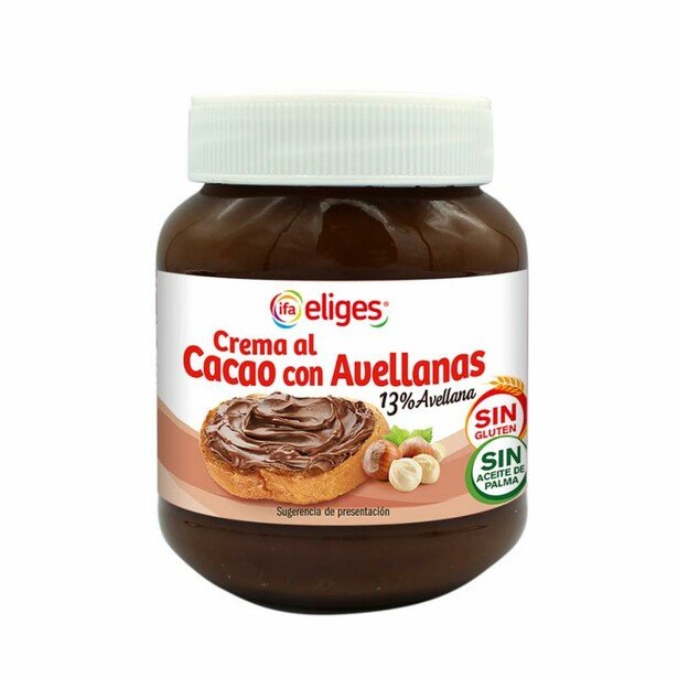 Crema al Cacao con Avellanas Eliges 400g