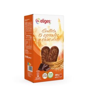 Galletas 5 Cereales y Chocolate Eliges 400gr