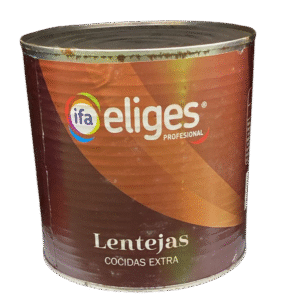 Lenteja Cocida Eliges Lata 2,6kg