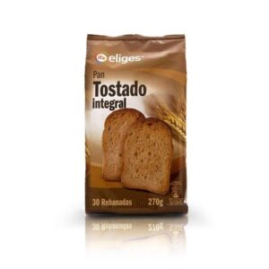 Pan tostado Integral Eliges 30re 270g