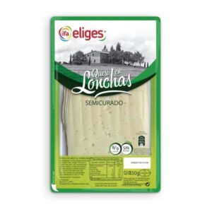 Queso en Lonchas Semicurado Eliges 150gr