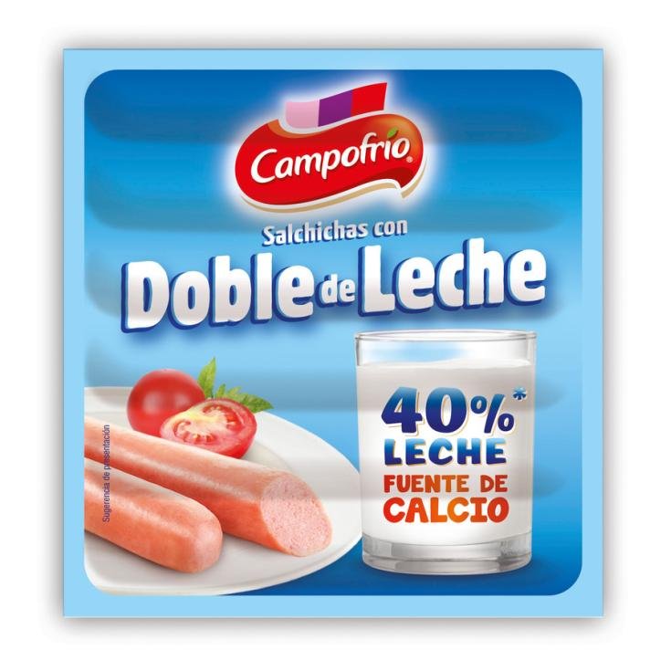 Salchichas Frankfurt Leche Campofrio 140g