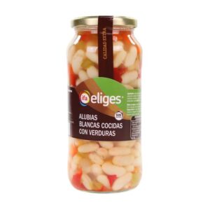 Alubias blancas cocidas ELIGES 400gr