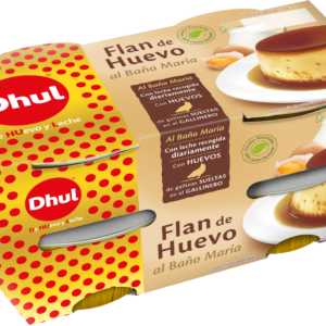Flan de huevo dhul